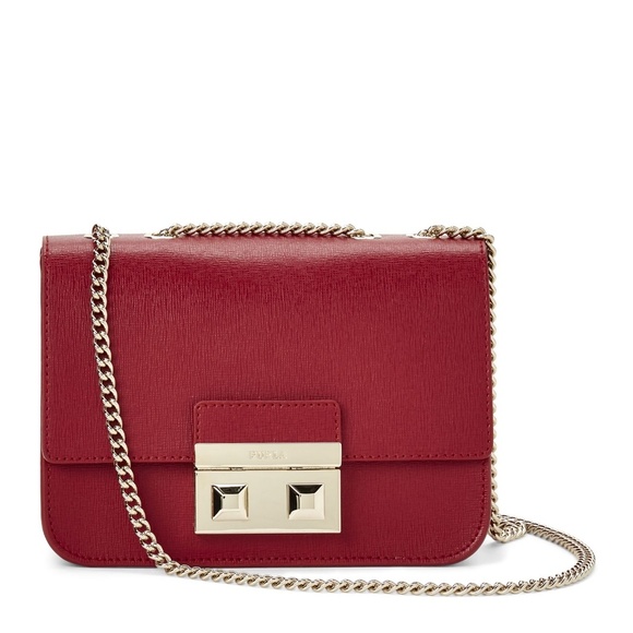 furla bella mini crossbody size